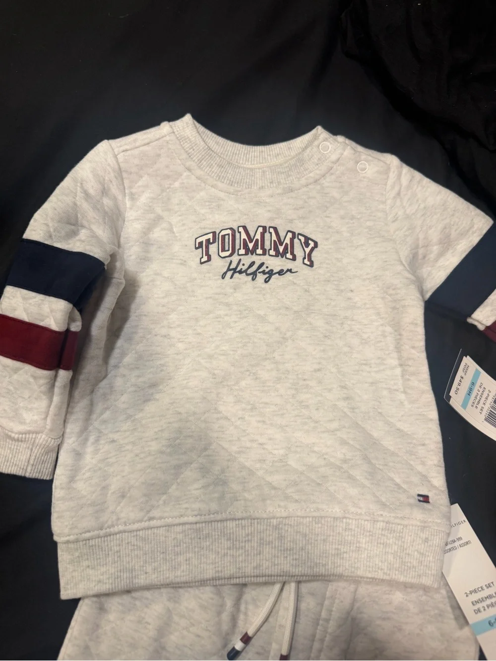 Tommy Hilfiger Baby Boy Two-Piece Sweat Set Size 6-9 Months NWT